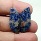 Sodalite Gemstone Cabochon Pair: AAA Quality Loose Stone