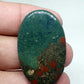 AAA Bloodstone Cabochon: Loose Green Jasper Palm Stone