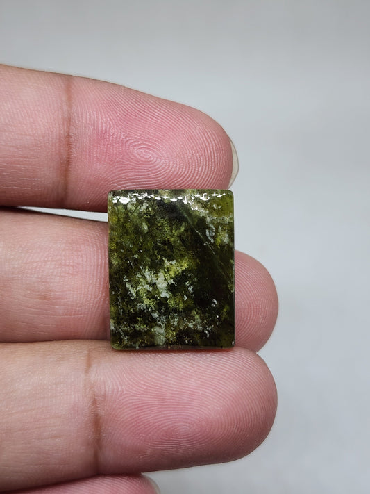 AAA Vesonite Cabochon, Rectangle Pendant Gemstone (21x16x6mm)