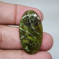 Oval Vesonite Cabochon, AAA Quality Pendent Gemstone