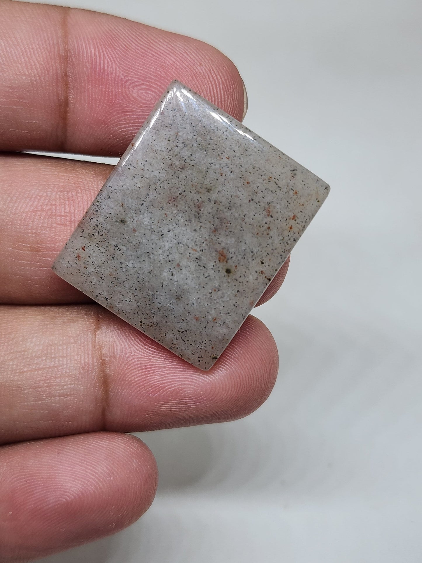 Rectangle Aventurine Gemstone Cabochon, 41.80 Carat, AAA Quality