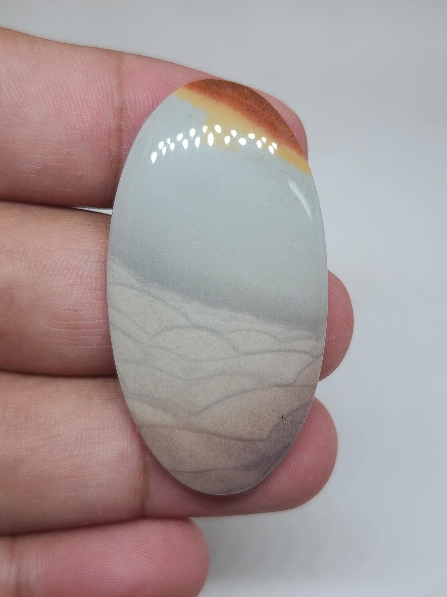 Natural Mookaite Jasper Cabochon: AAA Quality Loose Gemstone