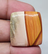 AAA Quality Mookaite Jasper Cabochon, Square Cut Stone (26 X 29 X 4mm)