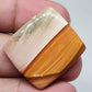AAA Quality Mookaite Jasper Cabochon, Square Cut Stone (26 X 29 X 4mm)
