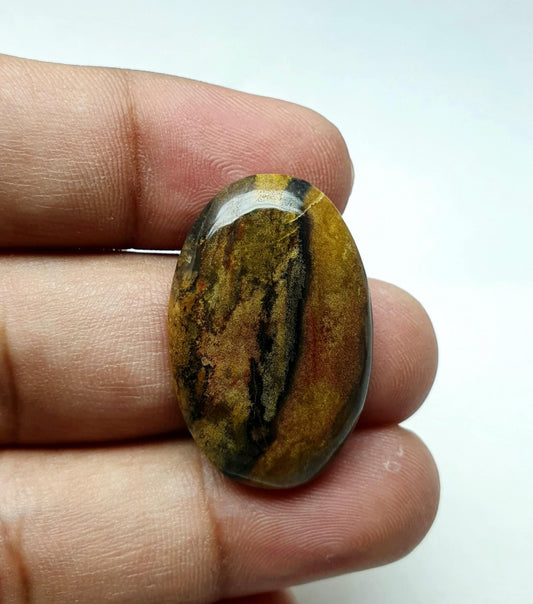 Fruti Jasper Cabochon, Natural Loose Gemstone, AAA Quality