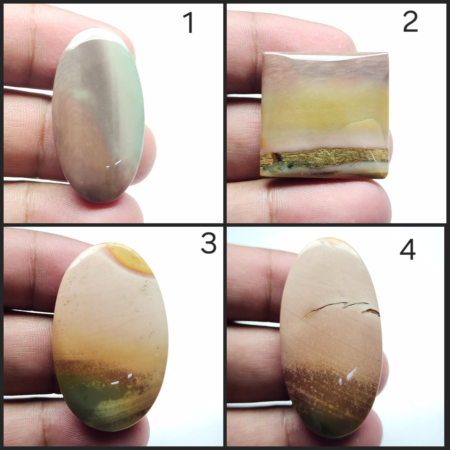 AAA Mookaite Jasper Cabochon:  Mookaite Stone