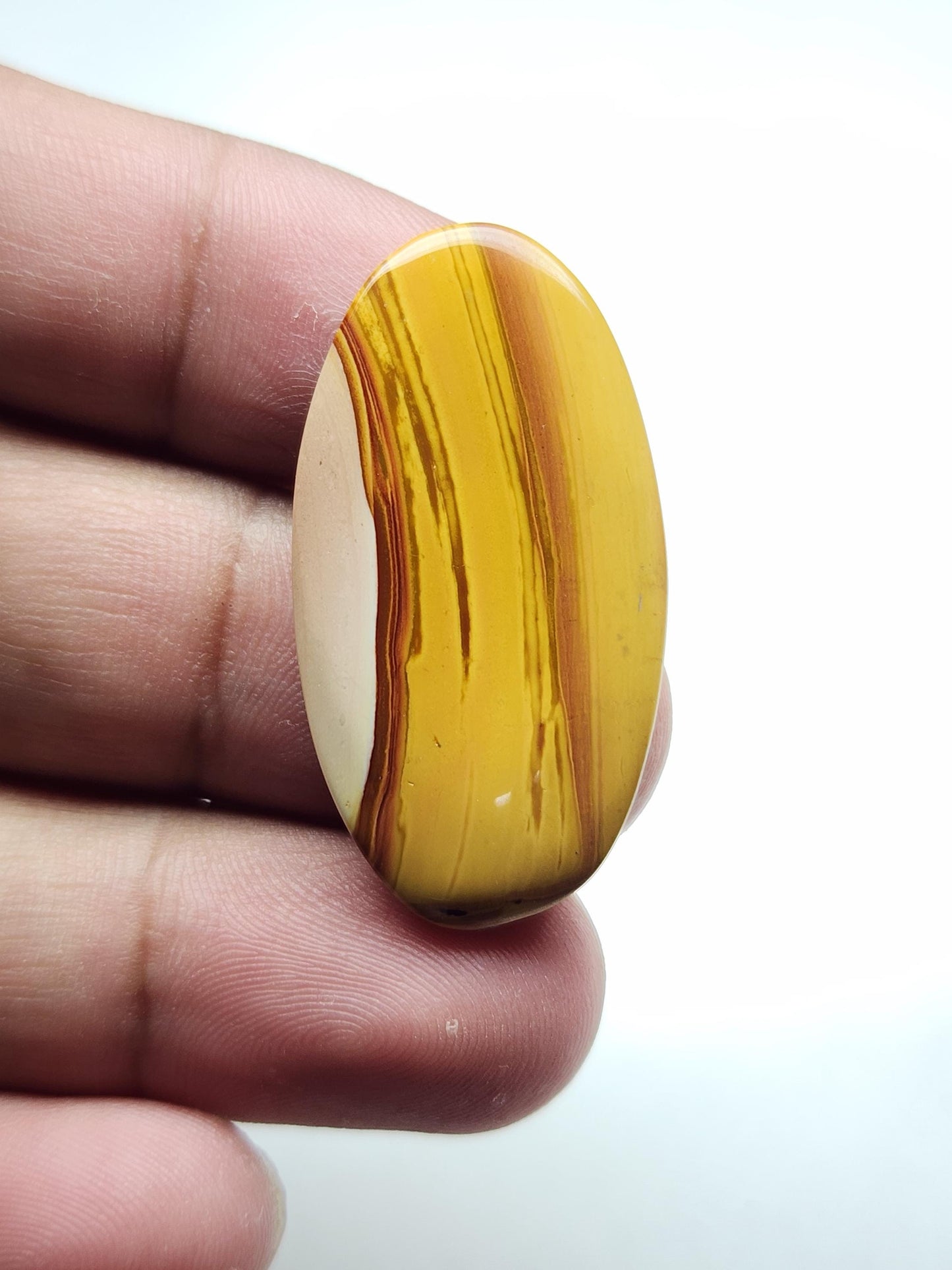 AAA Mookaite Jasper Cabochon: Loose Gemstone