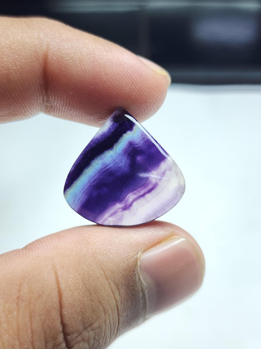 Flourite cabochon Gemstone