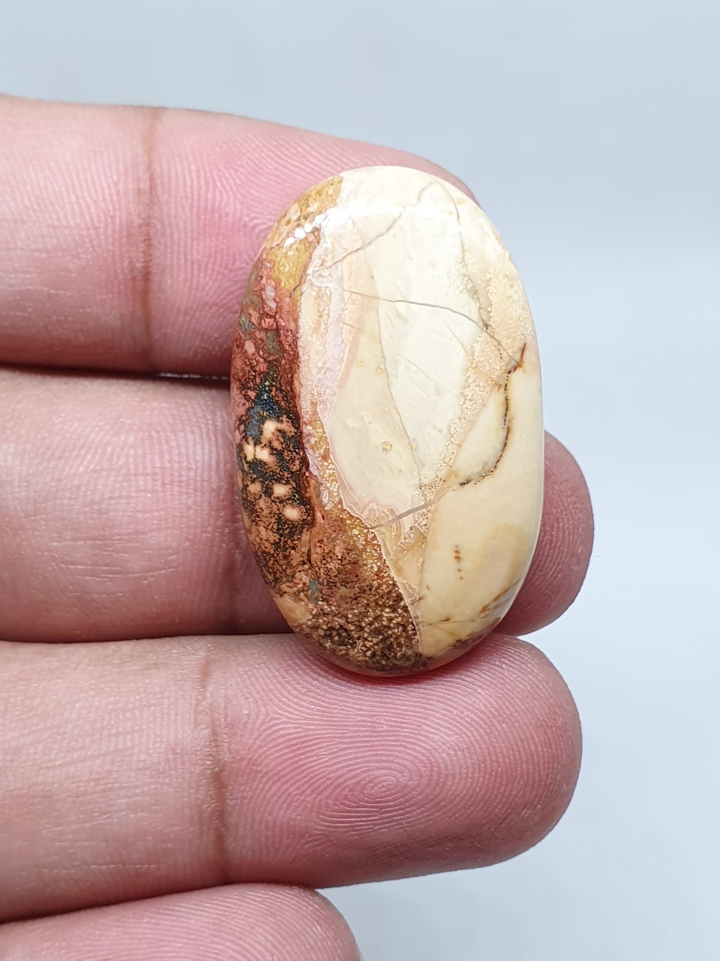 Maligano Jasper Cabochon: AAA Quality Loose Gemstone