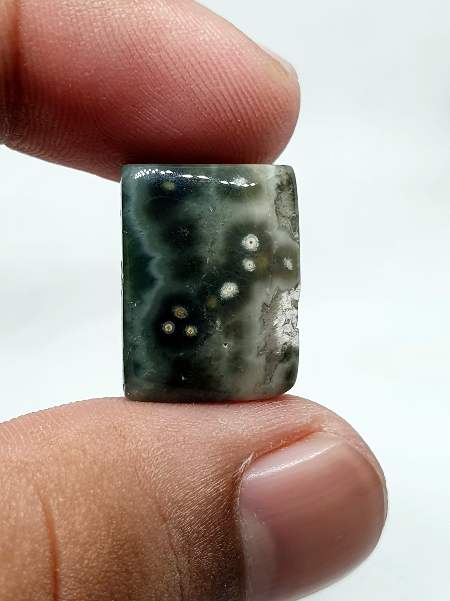 AAA Ocean Jasper Cabochon: Natural Gemstone for Jewelry Making