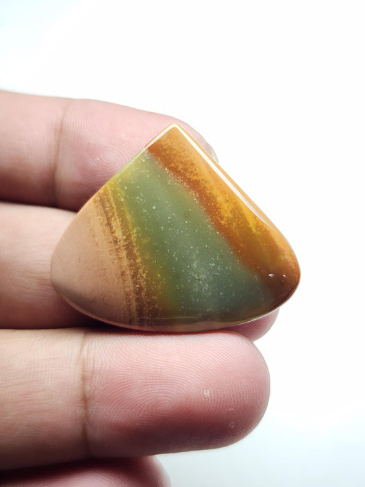 AAA Mookaite Jasper Cabochon: Loose Gemstone