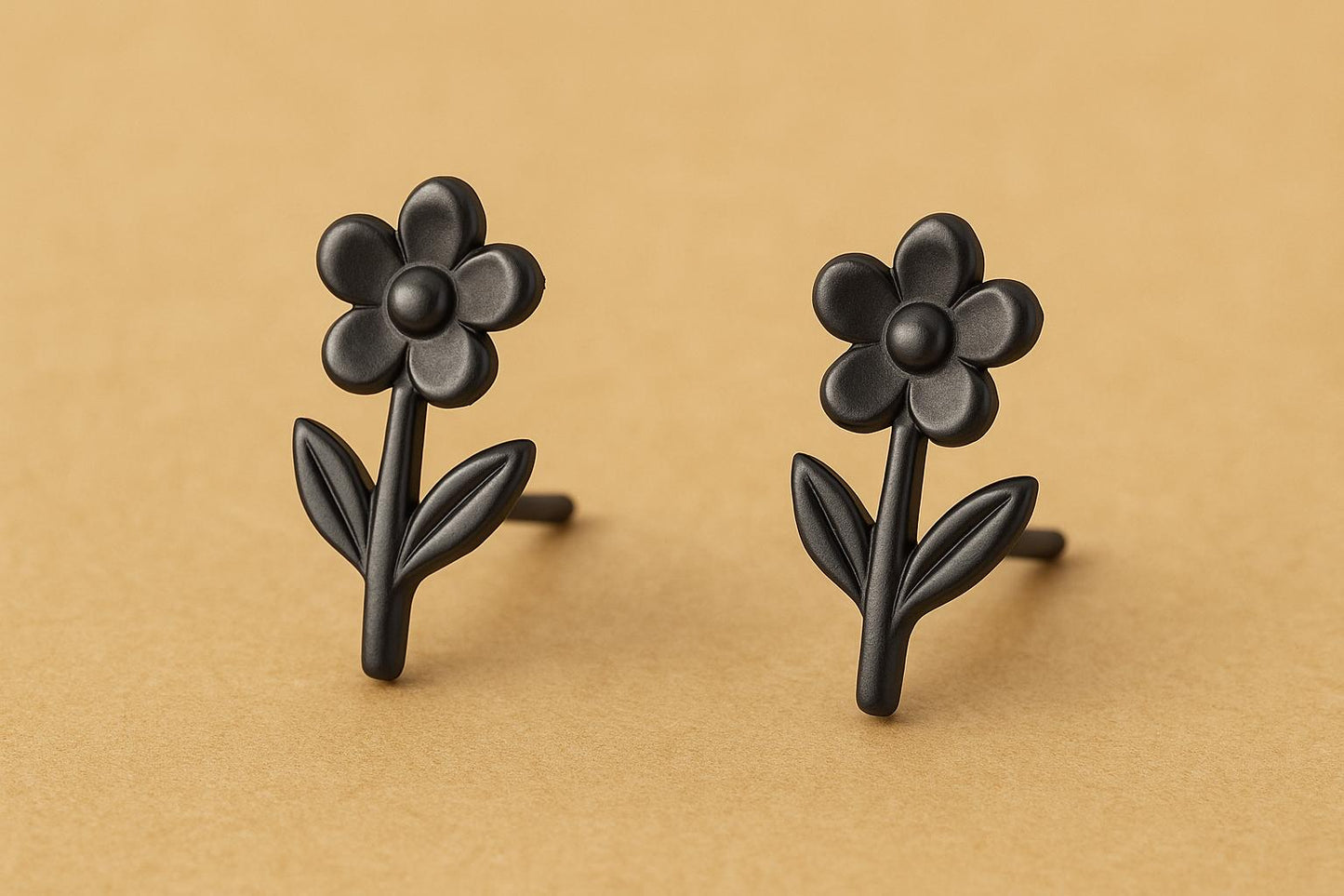 Sterling Silver 925 Flower Stud Earrings: Dainty Floral Jewelry