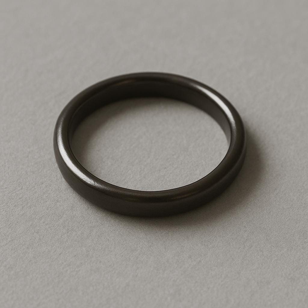 Sterling Silver Band Ring: Minimalist Unisex Jewelry