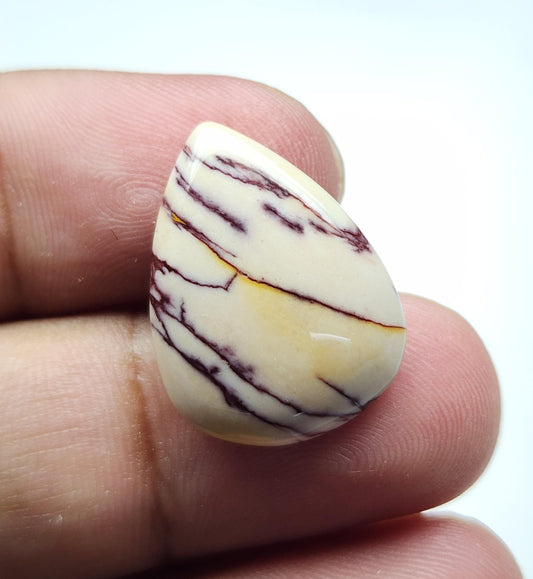 Loose Mookaite Jasper Cabochon – Natural Healing Gemstone for Jewelry Making