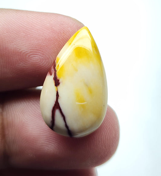 Loose Mookaite Jasper Cabochon – Earthy Healing Crystal for Jewelry