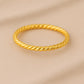 Twisted Band Ring Silver 925 | Dainty Stacking Rope Ring | Minimalist Everyday Jewelry Gift