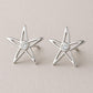Starfish Stud Earrings Silver 925 CZ | Ocean Beach Jewelry Gift
