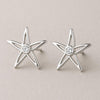 Starfish Stud Earrings Silver 925 CZ | Ocean Beach Jewelry Gift
