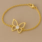 Butterfly Bracelet Silver 925 | Dainty CZ Stone Chain Jewelry for Women