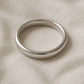 Sterling Silver Band Ring: Minimalist Unisex Jewelry