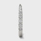 925 Silver CZ Half Eternity Band – Dainty Stacking Wedding Anniversary Promise Ring