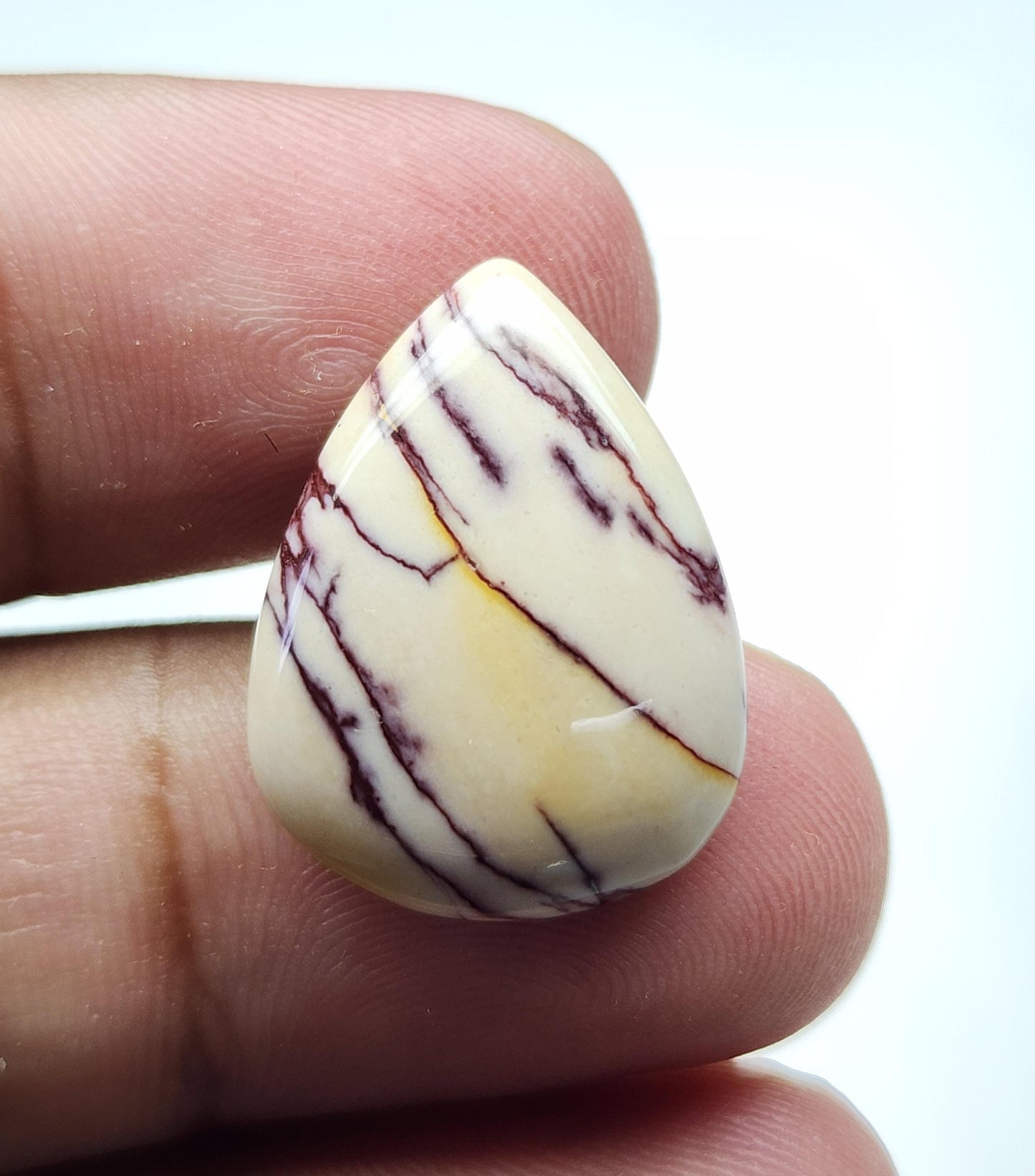 Loose Mookaite Jasper Cabochon – Natural Healing Gemstone for Jewelry Making