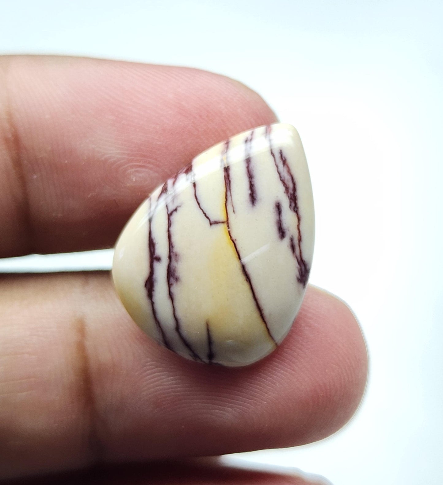 Loose Mookaite Jasper Cabochon – Natural Healing Gemstone for Jewelry Making