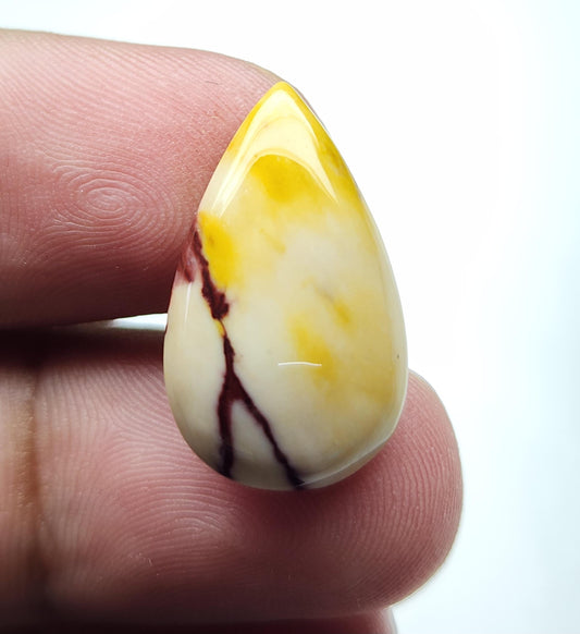 Loose Mookaite Jasper Cabochon – Earthy Healing Crystal for Jewelry