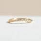 925 Silver CZ Band – Dainty Stacking Minimalist Wedding Anniversary Promise Ring
