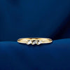 Baguette CZ Ring, 925 Silver Stacking Band, Anniversary Jewelry