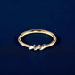 Baguette CZ Ring, 925 Silver Stacking Band, Anniversary Jewelry