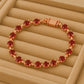 Garnet Tennis Bracelet | 925 Sterling Silver January Birthstone
