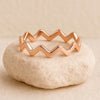 Silver Zigzag Band Ring 925 | Wave Pattern Minimalis | Modern Stackable Ring | Geometric  Jewelry |