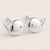 Whale Stud 925 Silver | Ocean Studs | Minimalist Sea Life Jewelry | Tiny Whale Earrings