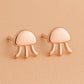 Jellyfish Stud 925 Silver | Ocean Jewelry | Minimalist Sea Studs | Tiny Earrings for Women & Girls