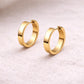 Minimal 925 Silver Hoop Earrings | Plain Polished Small Huggie Hoops | Everyday Sterling Silver