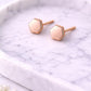 Hexagon Silver Stud Earrings | 925 Sterling Silver Minimal Geometric Studs | Modern Everyday Jewelry