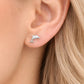 925 Sterling Silver Dolphin Stud Earrings Minimal Ocean Jewelry