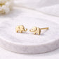 925 Sterling Silver Elephant Stud Earrings Minimal Jewelry