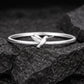 925 Silver Hummingbird Ring Minimal Bird Ring Dainty Nature Jewelry Gift for Her