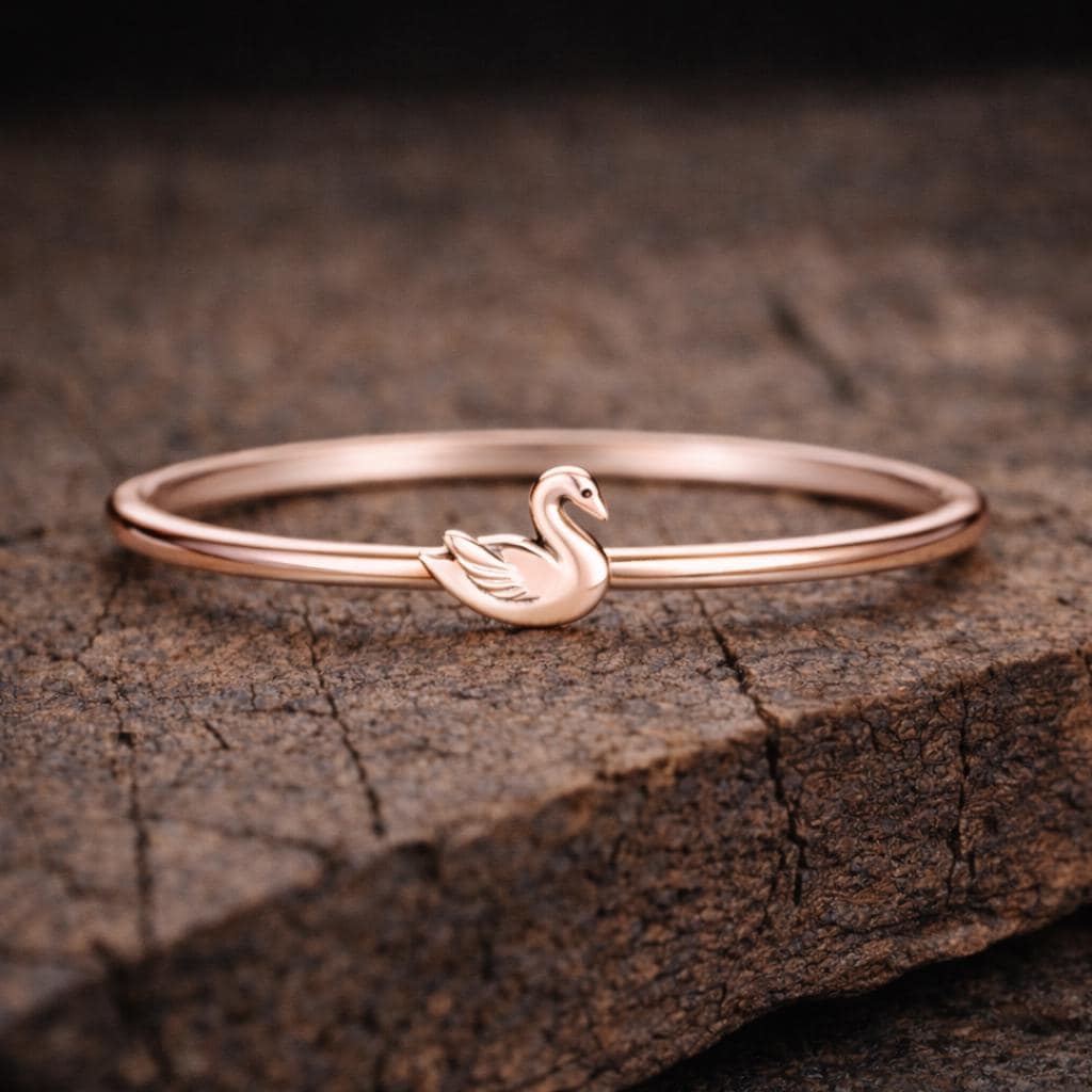 925 Silver Swan Ring Minimal Bird Ring Dainty Nature Jewelry Gift for Her