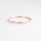 925 Sterling Silver Wavy Ring Minimal Stacking Band Dainty Thin Promise Ring Women Gift
