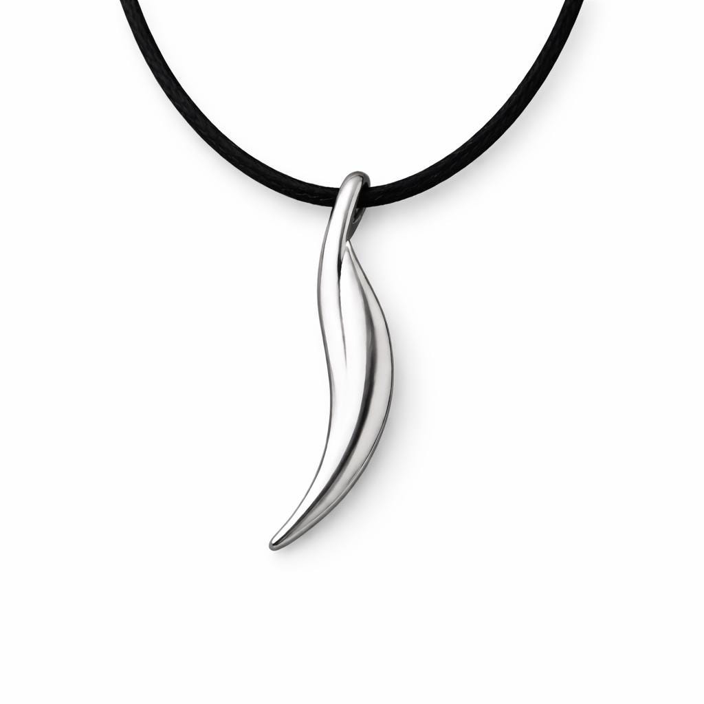 925 Silver London Blue Topaz Pendant Necklace