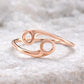 925 Sterling Silver Cancer Zodiac Ring – Adjustable Horoscope Jewelry
