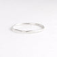 925 Sterling Silver Wavy Ring Minimal Stacking Band Dainty Thin Promise Ring Women Gift