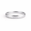 Handmade Hammered Sterling Silver Band – Unisex Promise Ring