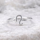 Sterling Silver Leo Zodiac Ring, Minimal Astrology Band, July August Birthday Jewelry