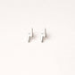 925 Sterling Silver Lightning Bolt Stud Earrings – Tiny Thunder Studs – Minimal Everyday Jewelry