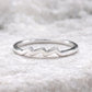925 Sterling Silver Aquarius Ring – Minimalist Zodiac Jewelry