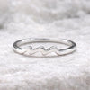 925 Sterling Silver Aquarius Ring – Minimalist Zodiac Jewelry
